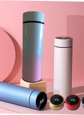 smart digital water bottle keeps cold and heat thermal bottl