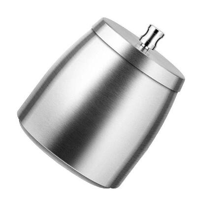 Stainless Steel Tabletop Ashtray Windproof with Lid Modern