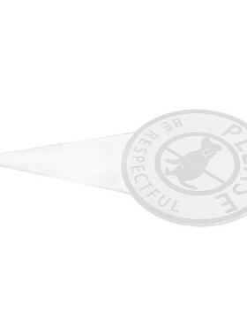 No Defecation Sign Lawn Stake for Dogs Insert Card The