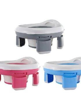 Portable Potty for Toddlers Reusable Travel Toilet Indoor &