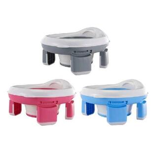 Portable Potty for Toddlers Reusable Travel Toilet Indoor &