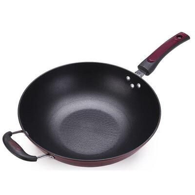 wok non-stick pan multi-functional wok induction cooker pan