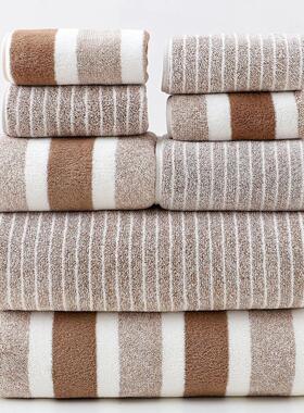 6pc cotton bath towel set Large Hand Bathroom Shower Towels