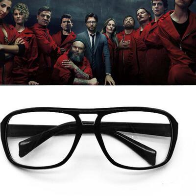 la casa de papel money heist glasses 电视剧纸钞屋教授眼镜
