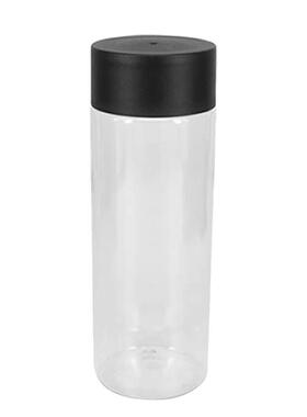 300ML Plastic Empty Juice Bottles With Black Lids Reusable T
