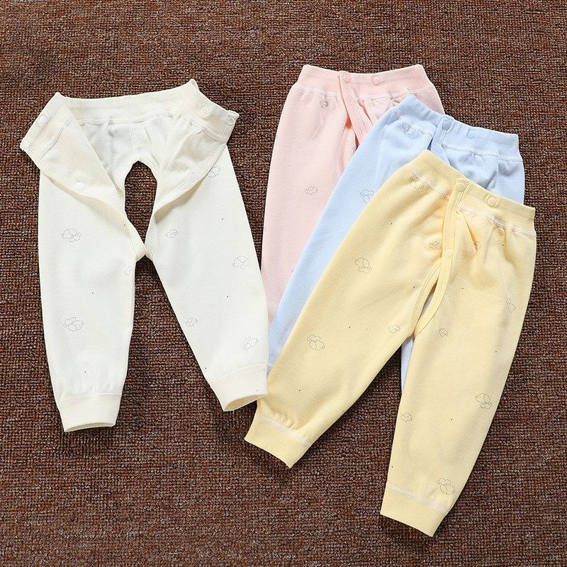 新生儿裤子纯棉秋裤婴幼儿春秋款按扣打底裤a类无骨小宝宝开裆裤,童装/婴儿装/亲子装,打底裤,淘宝优惠券,粉丝福利购,淘宝优惠卷