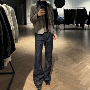 高货 手缝线13.5盎司原牛牛仔裤646微喇版型固色差异化单品长裤潮