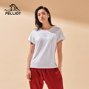 T恤女宽松打底衫 伯希和快干短袖 圆领百搭上衣男 清仓特惠