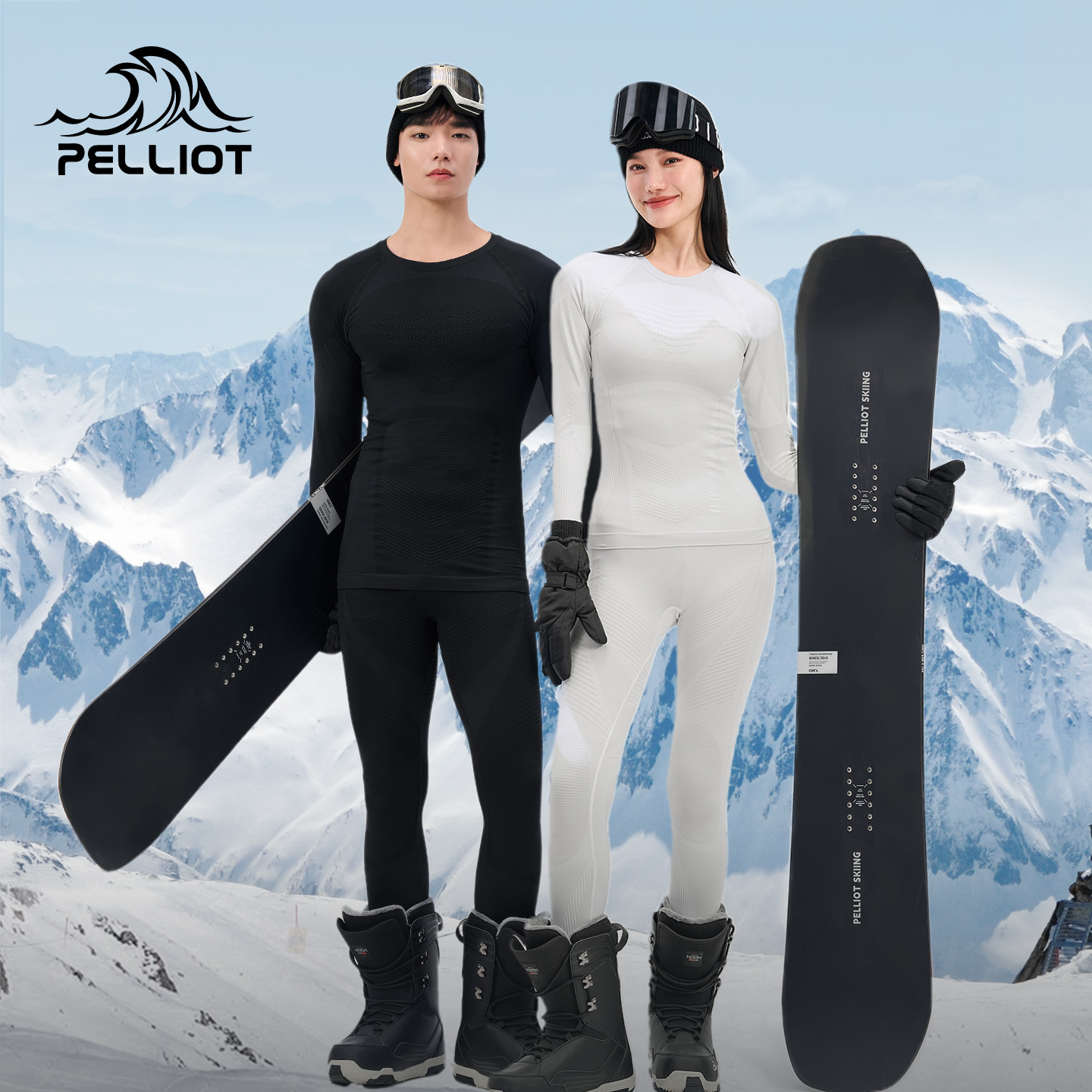 伯希和户外功能内衣保暖排汗