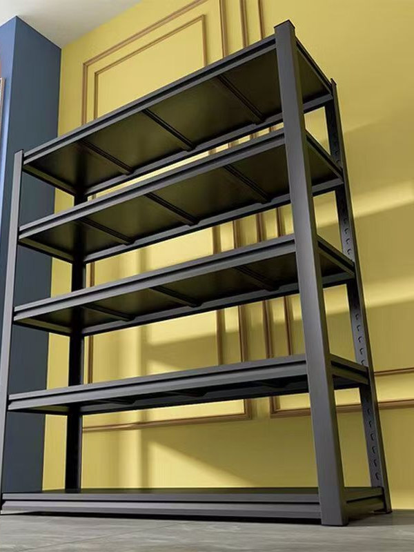 家用货架置物架多层落地商用超市厨房阳台储藏室杂物间钢制收纳架