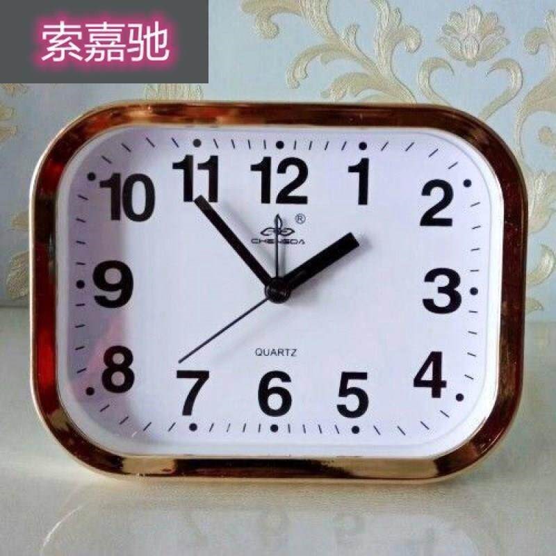 速发现代简约静音小闹钟学生用桌面床头卧室闹铃老人专用大字时图片