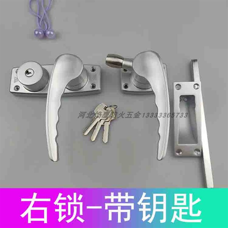 速发加紧锁隔音门高端挡音锁专用静音锁隔音门锁压紧锁隔音门把手