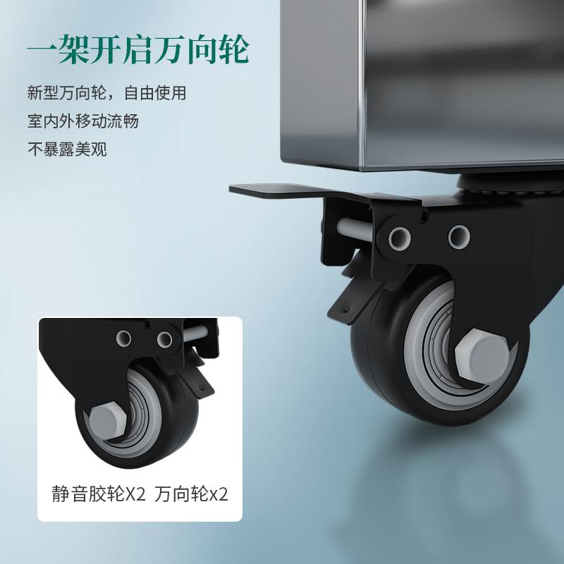 速发加厚不锈钢晾衣架落地家用台室外晾衣杆凉挂晒被子防风可移动