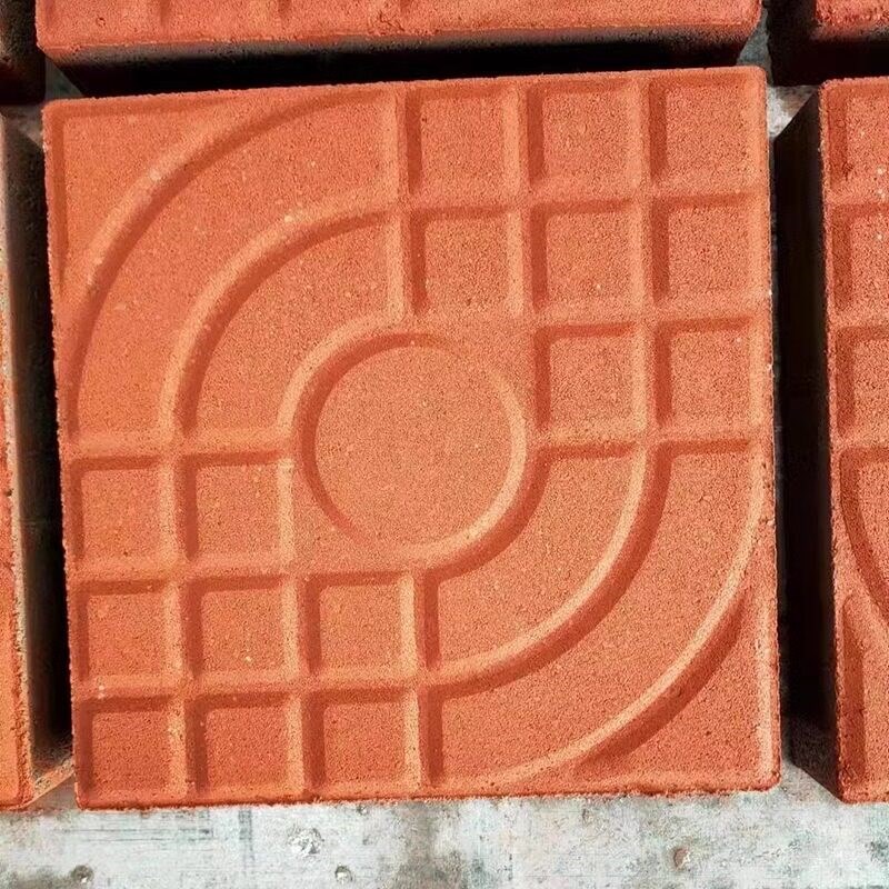 速发广东梅州西班牙砖路面砖透水砖人行道板砖砖西班牙路面砖图片