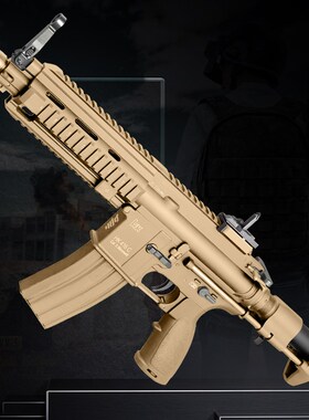 速发新品司骏hk416c .0分体金波空挂回膛司俊电动连发冲锋短突击