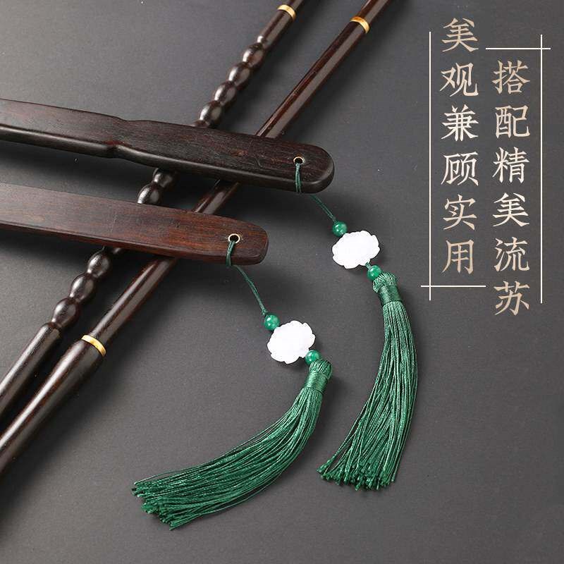 速发不求人痒痒挠抓背神器实木老头乐伸缩家用后背挠痒耙子紫光檀