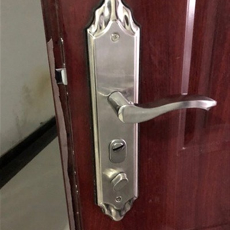 速发锁超C钢套装天地锁级锈不把手大门锁大木门锁通用型锁具