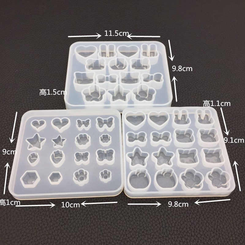 速发水晶滴滴可爱兔子草莓动物模具 饰品模具吊胶胶坠模具