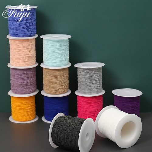 速发服.m超细底线高弹力绳缝衣0圆形小松紧线带弹性橡筋皮筋