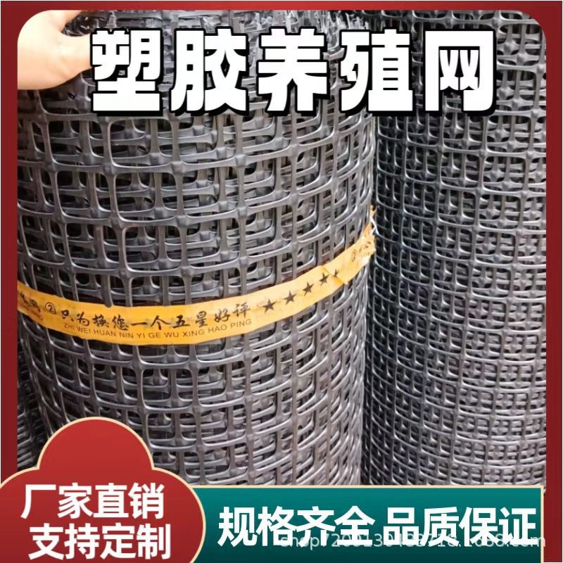 塑料养殖围栏网拦鸡网土工格栅果园鱼塘防护鸭鹅隔离网圈玉米