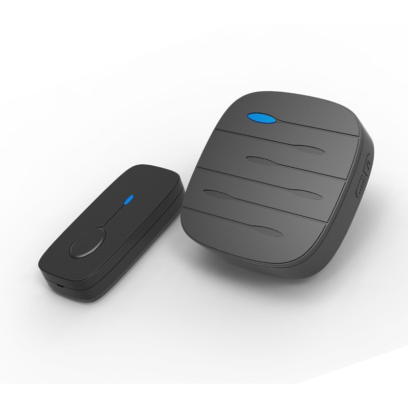 博颖 A202 一拖一无线门铃 家用交流数码门铃 防水门钟音乐门铃