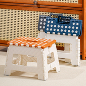 加厚折叠凳子塑料儿童板凳家用户外可携式 小凳子矮凳露营椅子换鞋