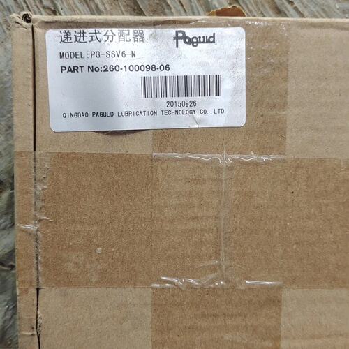 议价PAGULD递进式分配器PG-SSV6-NPG-SSV8-NPG-SSV10-N