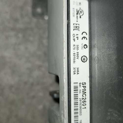 议价变频器可控整流单元SPMC2601，功能完好无维修。输