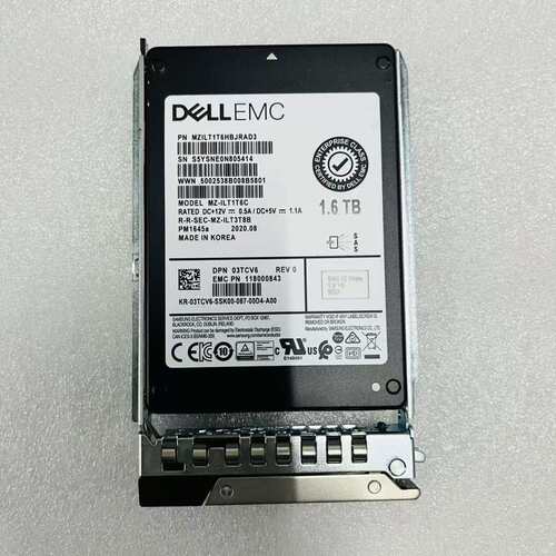 议价DELL EMC 1.6T 2.5 SAS SSD 12Gb