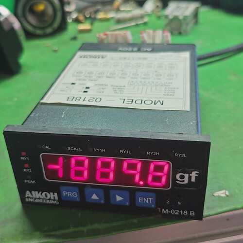 议价爱光AIKOH数显推力计MODEL-0218B实物一个，