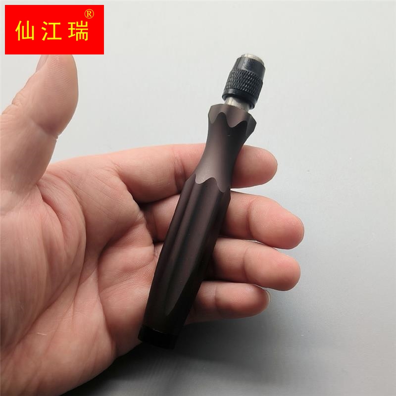 极速6.35全铝螺丝刀手柄强w磁自锁6.35批头手柄金属螺丝刀手柄多