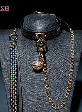 NNXH铃铛choker颈圈女m脖圈颈饰k9情侣颈带刻字定制