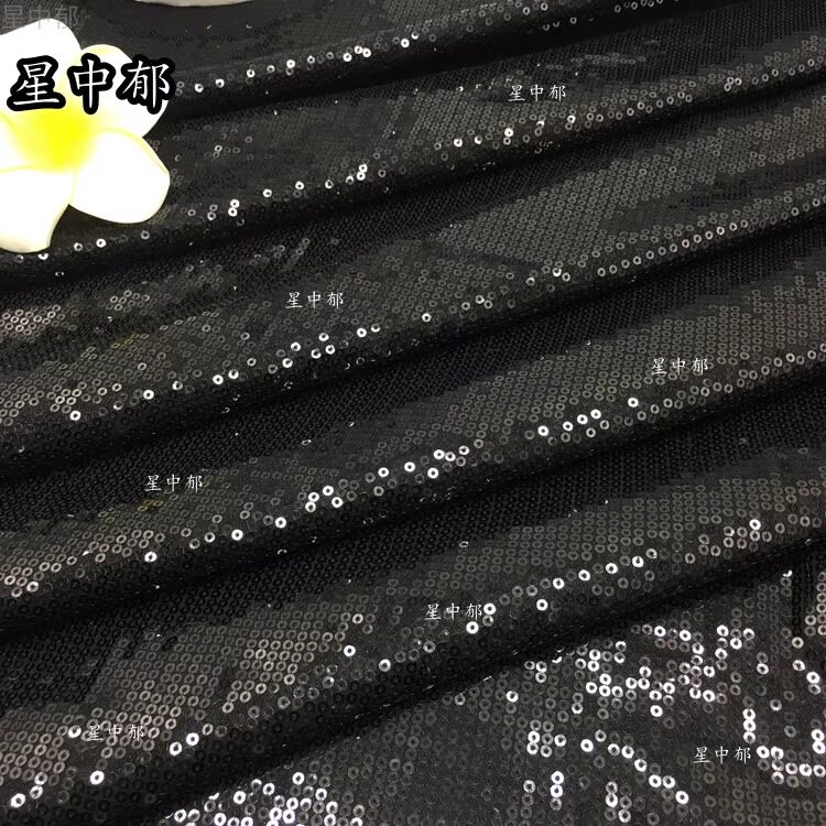 3mm平直条弹力针织底布绣花面料
