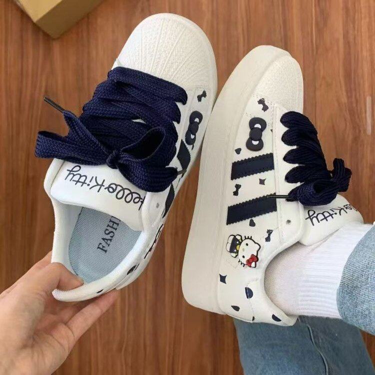 鞋跑步运动板鞋轻便休闲透气百搭贝壳防滑小白鞋新款软底鞋子2025