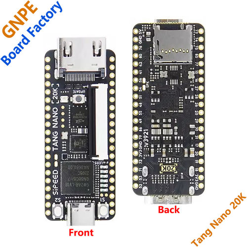 荔枝派LicheeTang Nano 20K FPGA 开发板 RISCV Linux 开源游戏机
