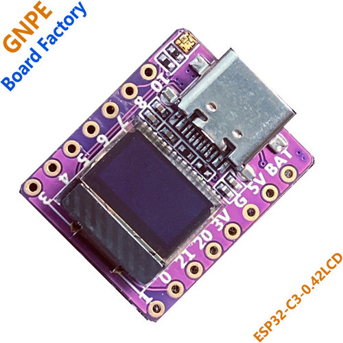 ESP32-C3开发板0.42寸LCD显示屏 适用于Arduino Micropython