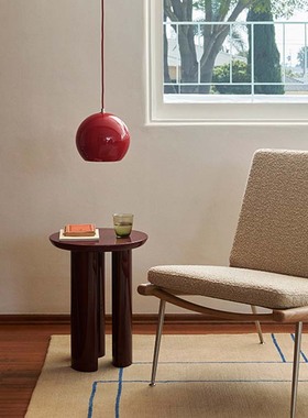 丹麦餐厅吊灯北欧服装吧台工程创意圆球形小吊灯艺术客厅过道灯罩