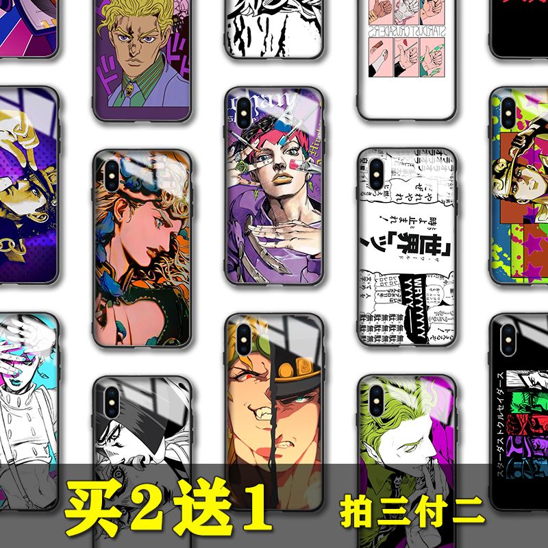 JOJO的奇妙冒险手机壳岸边露伴适用红米13C/9A/10X/12/K70/30I/40S/50/60E/NOTE14/13R/9/11T/PRO+/4G周边小