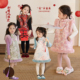 新年衣服拜年服儿童宝宝新中式 NORNOR 女童旗袍裙2025冬季 背心裙