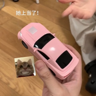 讹人小车diy组装玩具车散架碰瓷解体跑车模型一撞墙就碎的小汽车