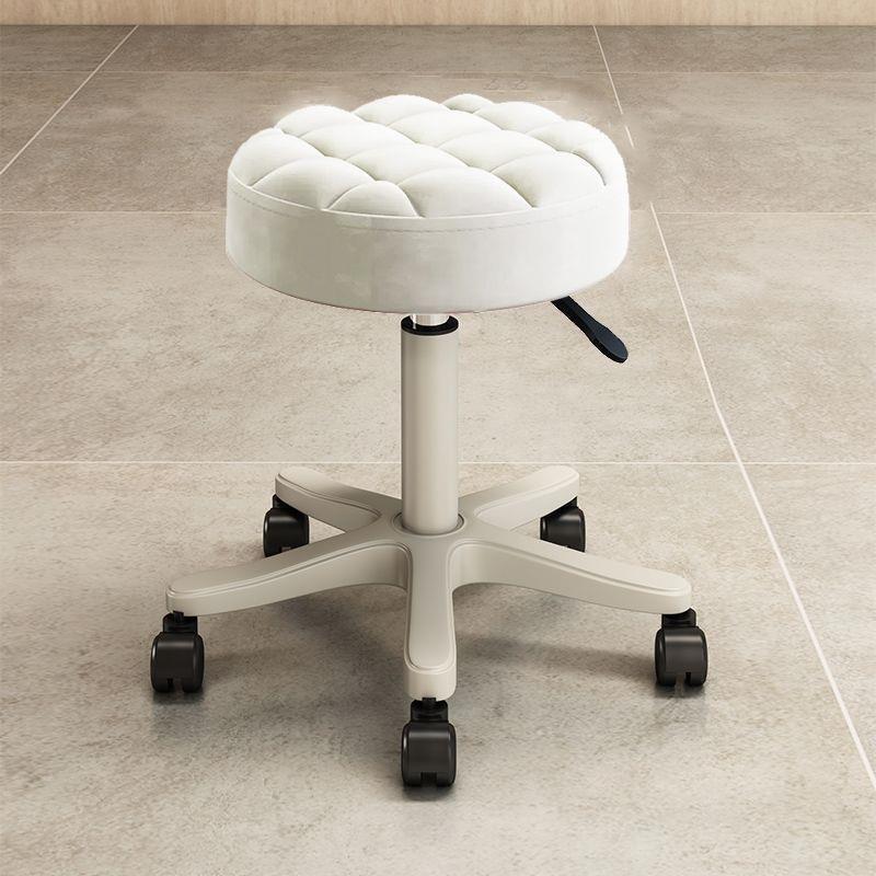 美容院凳子滑轮旋转升降圆凳化妆梳妆凳美发美甲理发椅吧凳大配件