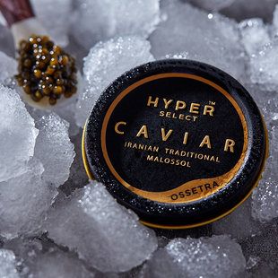 黑珀俄罗斯鲟鱼子酱即食黑鱼籽酱罐头30g海鲜寿司鱼籽酱caviar