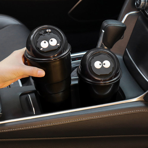 创意卡通汽车垃圾桶内饰