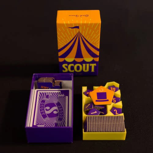 【马戏星探桌游收纳套装】Scout分类Insert代币token整理Original