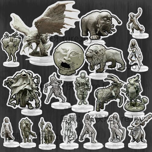 【王国死亡：怪物亚克力立牌】Kingdom Death: Monster桌游适配件