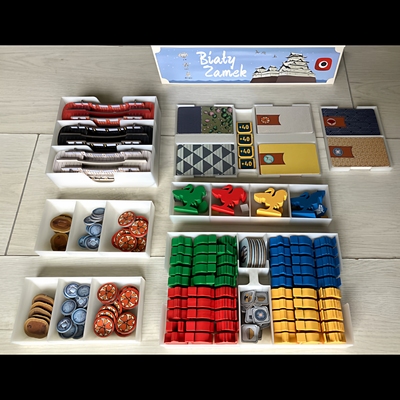 【姬路城收纳套装】the White Castle桌游token整理快速归类神器