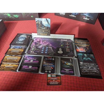 复仇女神号玩家面板 Nemesis PlayerDashboard仪表盘桌游升级配件