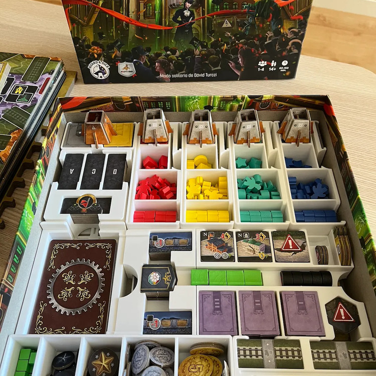 【核子激荡桌游收纳套装】Nucleum分类token整理Insert Organizer