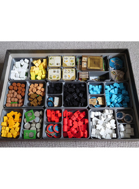 【 加勒多尼亚收纳套装】Clans of Caledonia整理token收分类神器