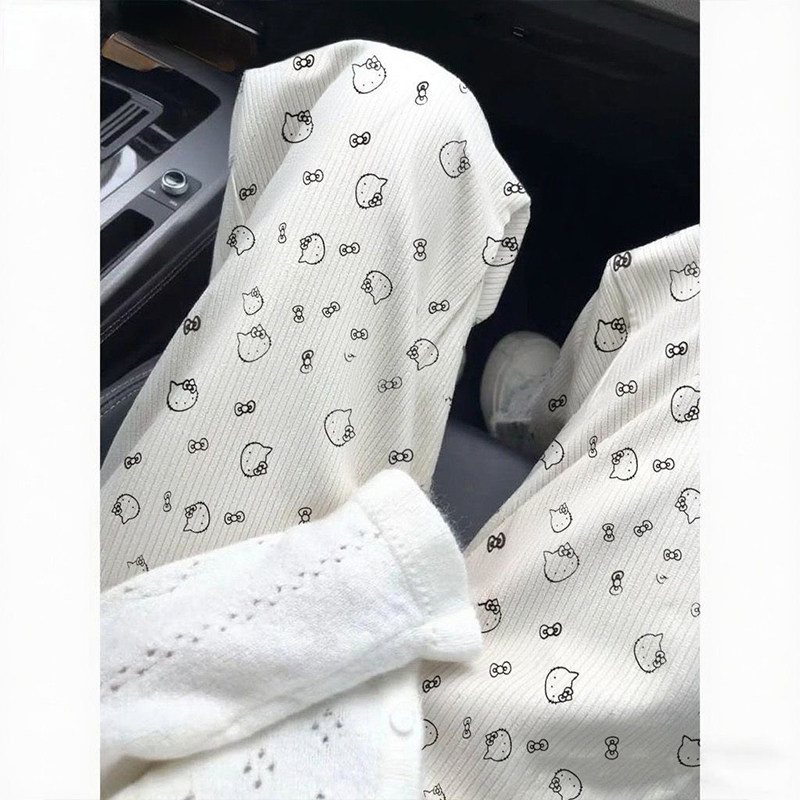 卡通凯蒂小猫印花裤女夏季新款